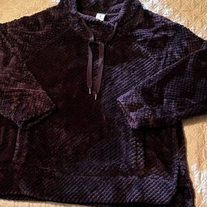 Members mark ladies plush pullover top